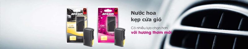 Nước hoa kẹp cửa gió Areon mới về