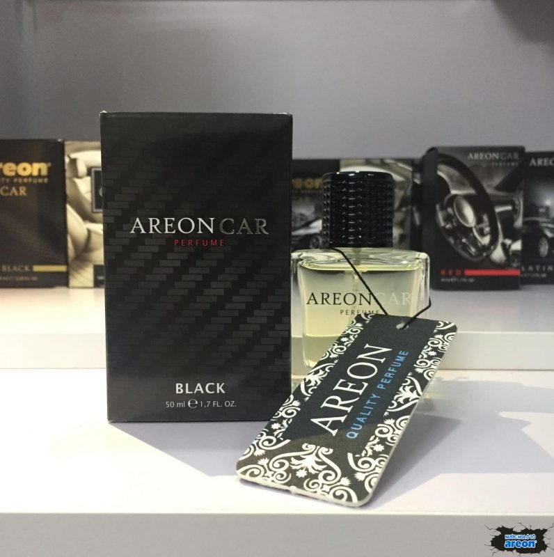 nước hoa ô tô Areon Black